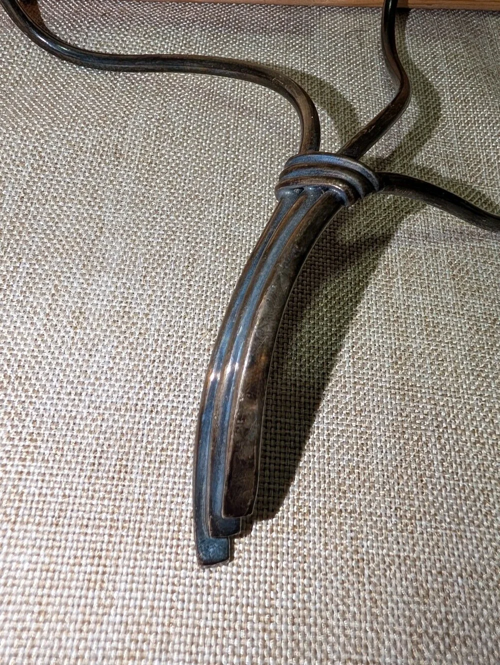 Vintage Hans Jensen Danish Denmark Silverplate Calla Lily Candleholder MCM